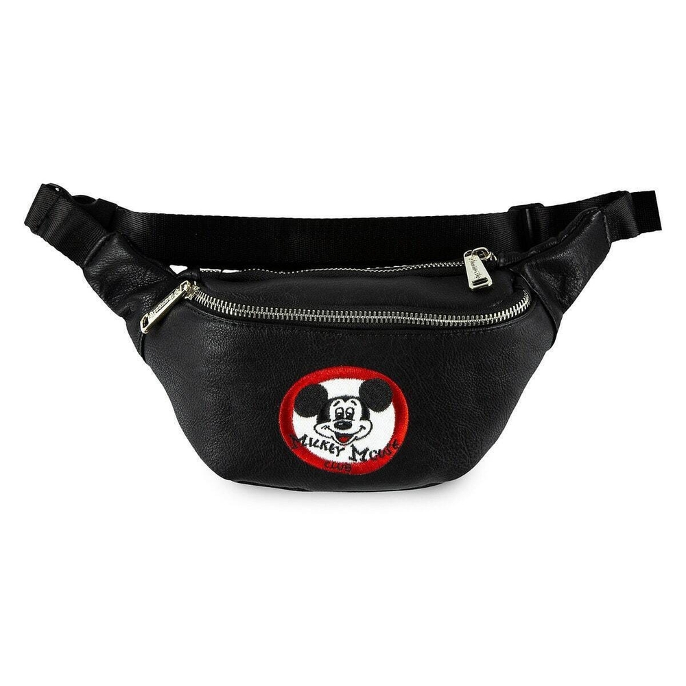 Mickey Mouse Club Black Waist Bag